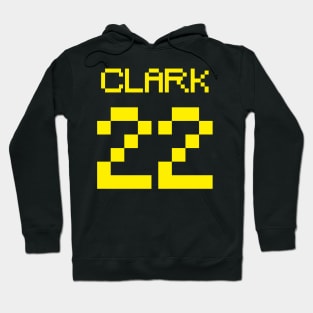 Caitlin Clark Yellow Jersey Number 22 Hoodie